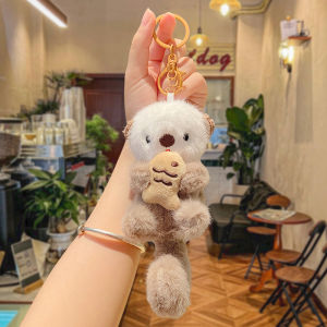 LONGKUI | Cute Otter Plush Keychain Charm