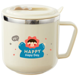 WODEBAIHUI | Baby Drinking Straw Cup 316 Stainless Steel