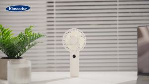 New Handheld Personal Fan Portable Mini USB Hand Fan 3600mAh Rechargeable Mini Fan with Stepless Speed Control Display Nightligh