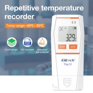 USB Humidity Data Logger Reusable Temperature Data Logger 32000 Capacity RH TEMP Recorder Refrigerated Cold Chain Transport