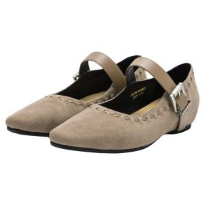 Q.VONTON | Square Toe Suede Mary Jane Shoes