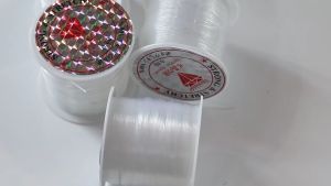 4 Roll 400M/200M Crystal Bracelet String Beading Thread Cord for Jewelry Making DIY 0.2mm/0.3mm