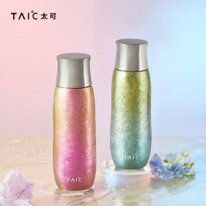 TAIC Pure Titanium Insulated Tea Cup Double Layered Luxury Press Water Flower Cup Men Women Light Luxury Tea Brewing Cup