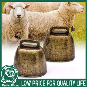 ★Same Day Shipping★ Cow Horse Sheep Grazing Copper Bells Cattle Farm Animal Copper Loud Bronze Bell Loud Crisp Spread Farther Loud Grazing ZJJ-Farm-Copper-Bell
