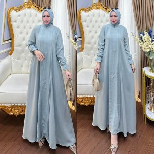 REALPICT COD DRESS KODE 185 BAHAN YORIS   PREMIUM  TERMURAH BEST SELLER TANGAN PERTAMA KONVEKSI / PRINTING /  PREMIUM GAMIS CASUAL GAMISPREMIUM1