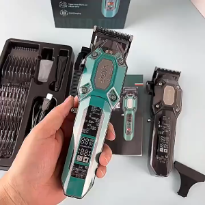 VGR V600 V900 SET 7000RPM Long battery life mens special electric cutting crystal display engraving electric razor oil