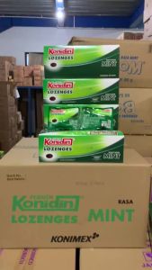 Permen Pelega Tenggorokan Konidin Lozenges Mint Original Cerianti
