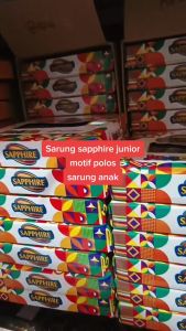 PROMO MURAH SARUNG SAPHIRE JUNIOR ANAK PREMIUM HARGA TERMURAH