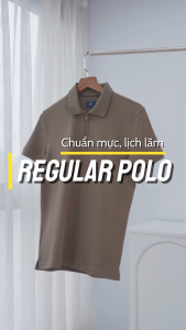 Áo polo nam URBAN vải COTTON dệt kim cao cấp phom regular thoáng khí sang trọng thanh lịch NO.0835