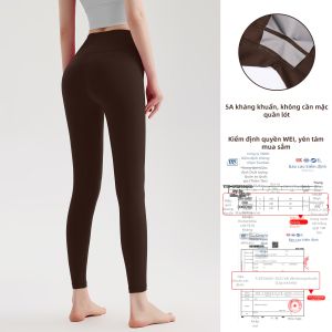 OMG MINUTE | Quần Legging Nữ Đẩy Mông Không Đường Nẹp Cao Cổ Có Túi Nhẹ Mềm Co Dãn