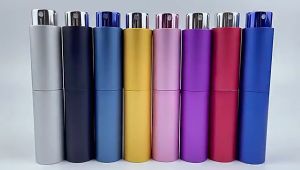 8ML Portable Travel Small Perfume Bottle Refillable Bottle Swivel Small perfume spray bottle