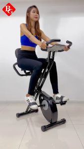 BG SPORT Sepeda Statis Magnetic X Bike Alat Olahraga Cardio YS-04 - Magnetik X-Bike dengan Fungsi Ikon dan Layar LED (Maks. 140 kg)