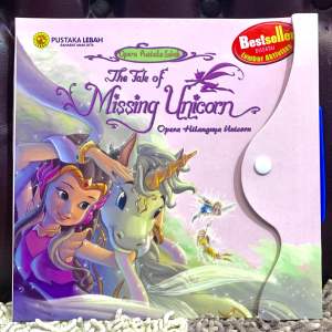 Buku Cerita dan Mewarnai Anak The Tale Of Missing Unicorn ( Opera Hilangnya Unicorn )
