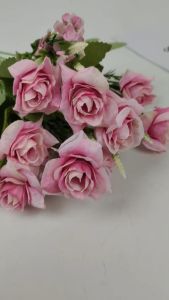 Bunga Mini Rose Panca Warna Cabang 5 Bunga Mawar Mini - bunga Imitasi kain artificial untuk dekorasi cafe dekorasi rumah dekorasi kamar dan dekorasi pelaminan atau dekorasi wedding Import premium termurah artifisial palsu kain