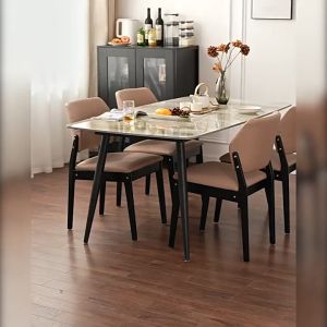 🔥Ready Stock🔥Chair/Nordic solid wood chair/modern minimalist chair/light luxury backrest chair/stool