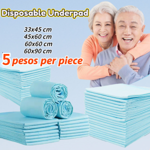 Disposable Underpad 60x90cm Incontinence Pads Super Absorbent Protection Elderly Diapers Adult Care Mat