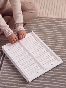 【GG】Stackable Clothes Organizer Foldable Closet Drawer Plastic Wardrobe Storage Box Bins PP PLASTIC Suitable for bathrooms kitchens and living rooms