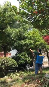 Ktools 3.6m Retractable Spraying Rod Adjustable Hand Pressure Sprayer Agricultural Pesticide Spray