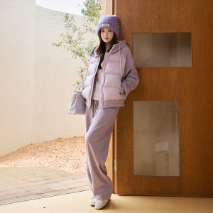 MIUCO | Bộ Áo Hoodie Dày Ấm Và Quần Đứng
