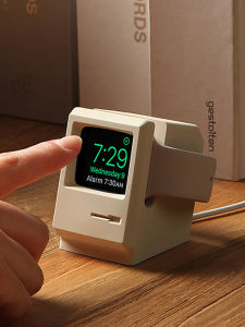 Applicable to Apple Watch-Charging Bracket Creative Retro Applewatch8 Charger Bracket Iwatch7 Charging Base Applewatch65432/SE Watch Wireless Charging Stand New Arrival