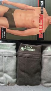 Paket 3 Pcs Celana Dalam Pria Rider Active 317 Bahan Katun | CD Laki Laki Dewasa Premium Nyaman