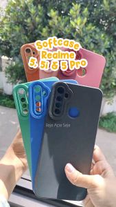 Soft Case REALME 5 5i 5Pro Casing Kesing Silicon Silikon Karet Pelindung HP Handphone Pro Cam Selikon Cover PC Sofkes Sofcase Realme5 Relmi Realmi Rilmi