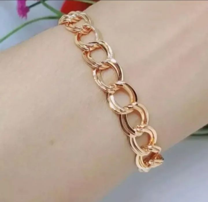 gelang rantai cantik lapis emas anti luntur TERLARIS Gelang Rantai - Main Image