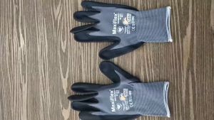 MaxiFlex Endurance 34-844 Safety Gloves with Nitrile Coated MicroFoam Grip on Palm & Fingers Touchscreen Compatible