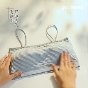 TYBRA358 Pakaian Dalam Wanita Bra Tanpa Kawat Sport Bra Gym Push Up Bra Wanita Olahraga