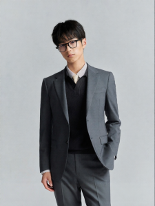 Fashion Fall Wool Mens Suit