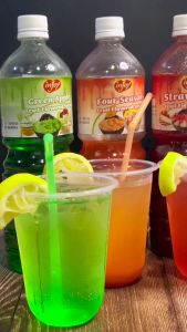 InJoy Flavored Syrups 1.3kg - Green Apple Blueberry Four Seasons Lychee Blue Lemonade Strawberry