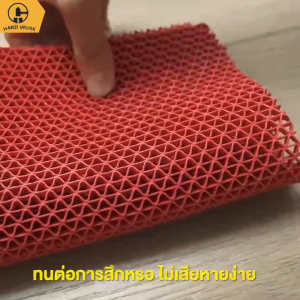 DIY แผ่นรองกันลื่น แผ่นกันลื่น แผ่นกันลื่นห้องน้ำ PVC ทำความสะอาดง่าย ห้องน้ำ ในห้องครัว พรมกันลื่น กันความชื้น ยางกันลื่น 1M/2M/5M/10M ความหนา 4.5mm/6.5mm ตัดได้เอง ส่งจากไทย