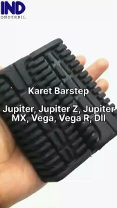 Karet Barstep Motor: RX King, Jupiter MX, F1ZR, Vega R