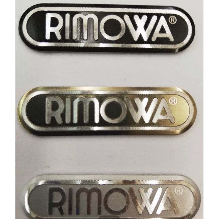 RIMOWA LOGO STICKER for luggage 3.3cm (1pc) | Lazada PH