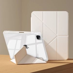 For iPad Air 5th 6th 12th 11th iPad Pro 11 12.9 13 Air 11 M4 10th Gen 10.9 10.2 9th 8th 9.7 Mini 7 6 Smart Case with Pen Holder