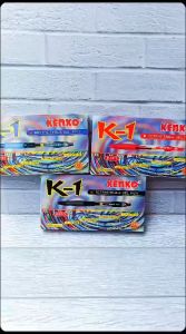 (PROMO) 12 Pcs Pulpen Gel Kenko K-1 05 mm Warna Biru dan Hitam / pulpen cetek Berkualitas ISI PER [3/6/12 PCS]