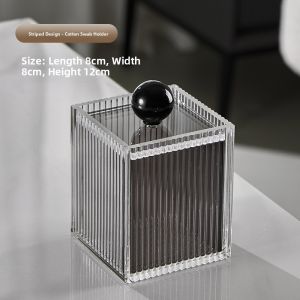 Elegant Creative Cotton Swab Storage Box High-End Toothpick Container Attractive Toothpick Holder Home Organization