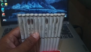 Eyeliner Warna PUTIH Young Beauty 3MG Celak Arab Kajal Tahan Air