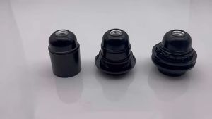 LED Lamp Holder For E27 Bulb Half Full Tooth Screw Lamp Bulb Base Lampshade Pendant Socket