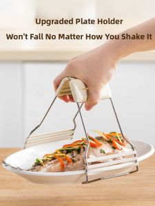 Auzzo | Heat Resistant Insulated Stainless Steel Kitchen Tongs