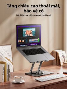 SAMTOGO | Rotating Adjustable Laptop Stand Cooler