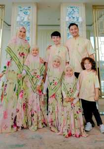 Gamis Koko SARIMBIT RINDU BY ELDEENA SYARI - Gamis Keluarga Lebaran REALPIC 100%