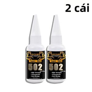 LOOLIFL | Loolifl 502 Siêu Keo Dán Tức Thì Nhanh Khô Trong Suốt Cao Cấp Cho Gỗ Kim Loại Nhựa Gốm Cao Su Giày DIY Sửa Chữa