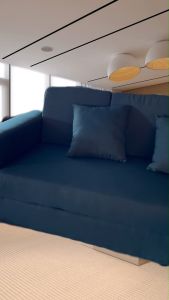 ส่งฟรี โซฟา L-Shape รุ่น Emika กับการความสะอาดได้ง่าย กันน้ำ กันฝุ่น แถมฟรี 2ใบ