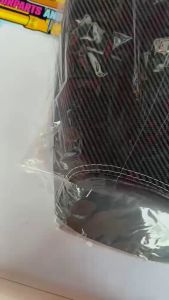 NATHONG Flat Seat Rubber Logo Dry Carbon for Honda PCX 160 & ADV 160