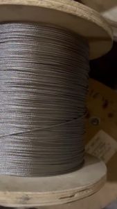 Dây cáp inox 304 1ly (1mm) cáp thép chống gỉ sét - cáp thép thái bình vina