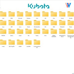 คู่มือ Kubota รถแทรกเตอร์ คูโบต้า รถไถคูโบต้า เครื่องยนต์เล็ก รถเกี่ยวข้าว กับรถมือซ่อม จักกกลการเกษตร