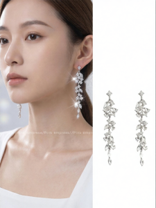 PINK EMPRESS | Face-Slimming No-Piercing Clip-on Earrings