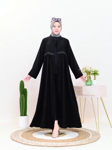 JET BLACK OUTER/ LONG CARDIGAN SYAKIRA