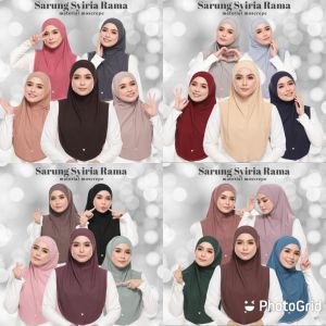 READY STOCK..SARUNG SYRIA RAMA..(FREE SIZE) DEWASA..HARGA ADALAH BAGI UNTK 10 DAN 20 HELAI...